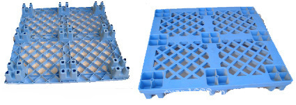 【供應廣州、珠海單面/雙面防潮濕塑料托盤,免費送貨。】價格,廠家,圖片,塑膠托盤,東莞市照鵬塑膠制品-